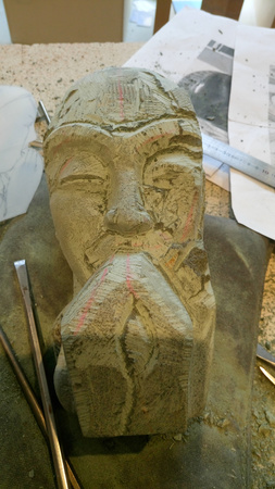 sculpture-figuratif-deesse-laotienne