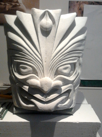 sculpture-figuratif-totem-maori