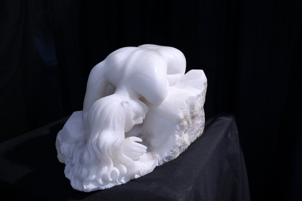 sculpture-figuratif-l’Eveil de Danaé