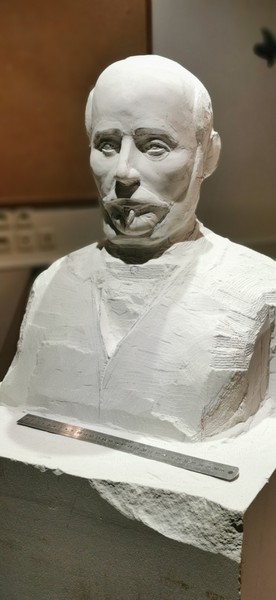 sculpture-figuratif-Le Héron Flamboyant
