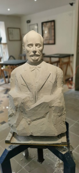 sculpture-figuratif-Le Héron Flamboyant