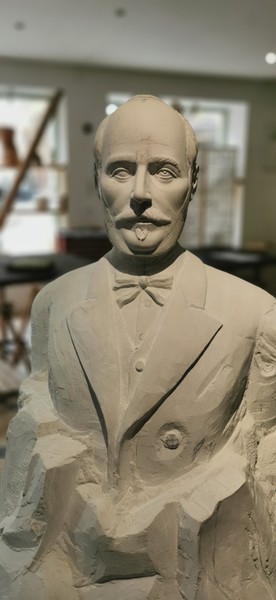 sculpture-figuratif-Le Héron Flamboyant
