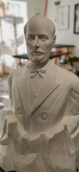 sculpture-figuratif-Le Héron Flamboyant