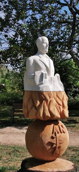 sculpture-figuratif-Le Héron Flamboyant
